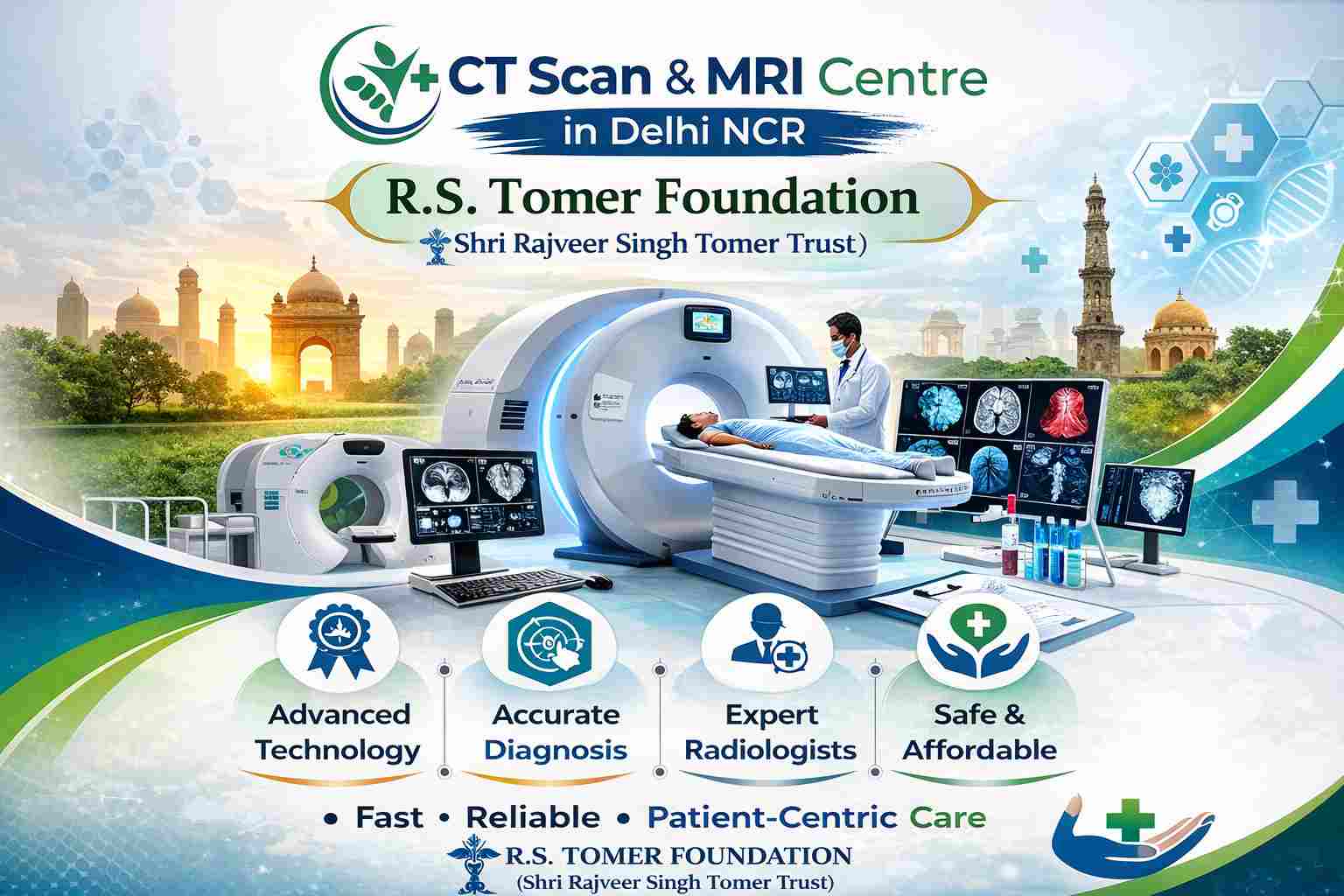 Best CT Scan & MRI Centre in Delhi NCR | R.S. Tomer Foundation