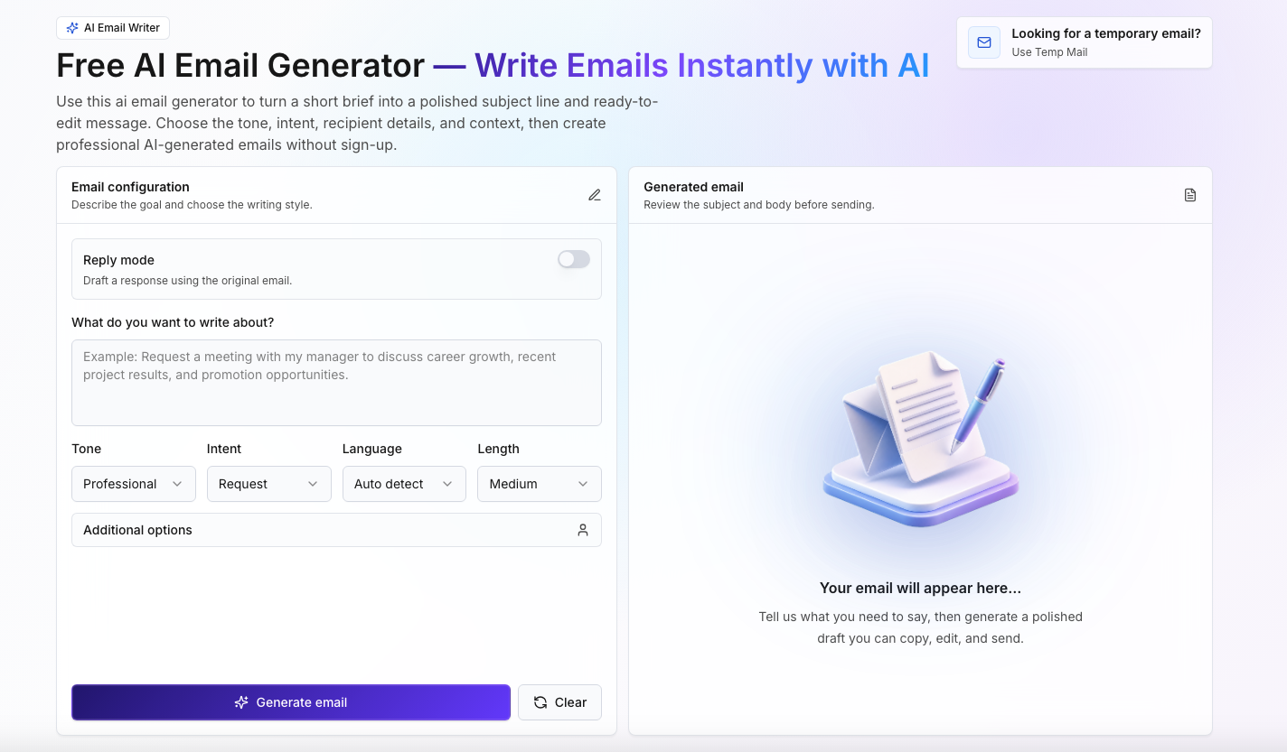 AI Email Generator