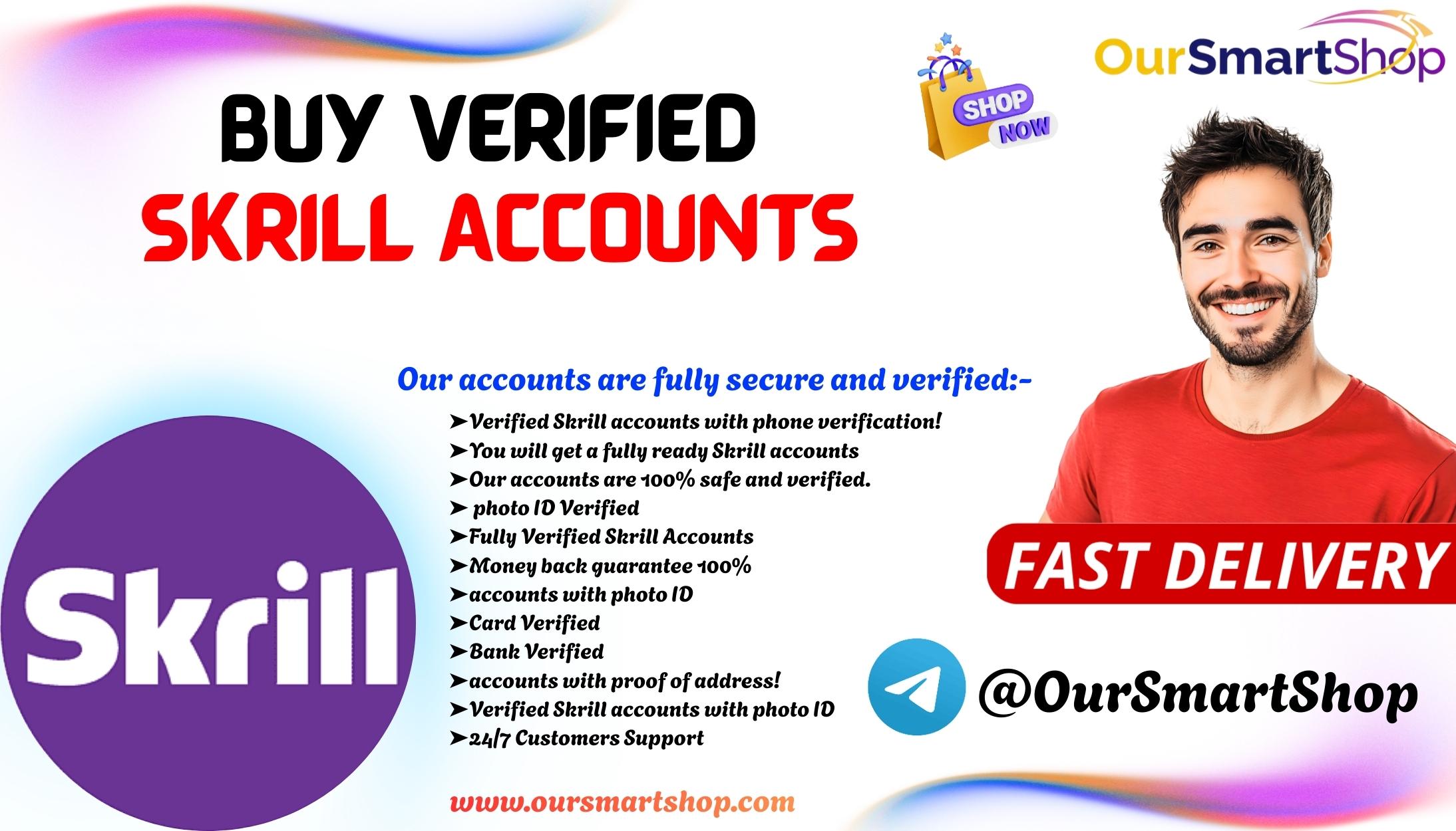 Buy Verified Skrill Accounts