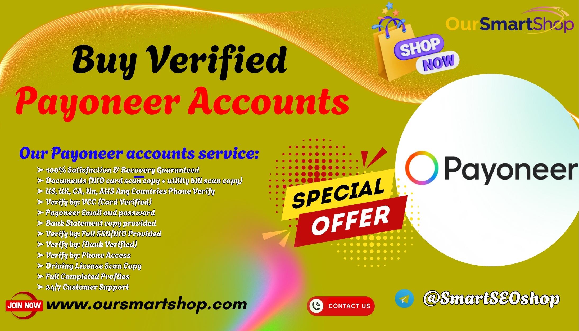 Buy Verified Payoneer Accounts