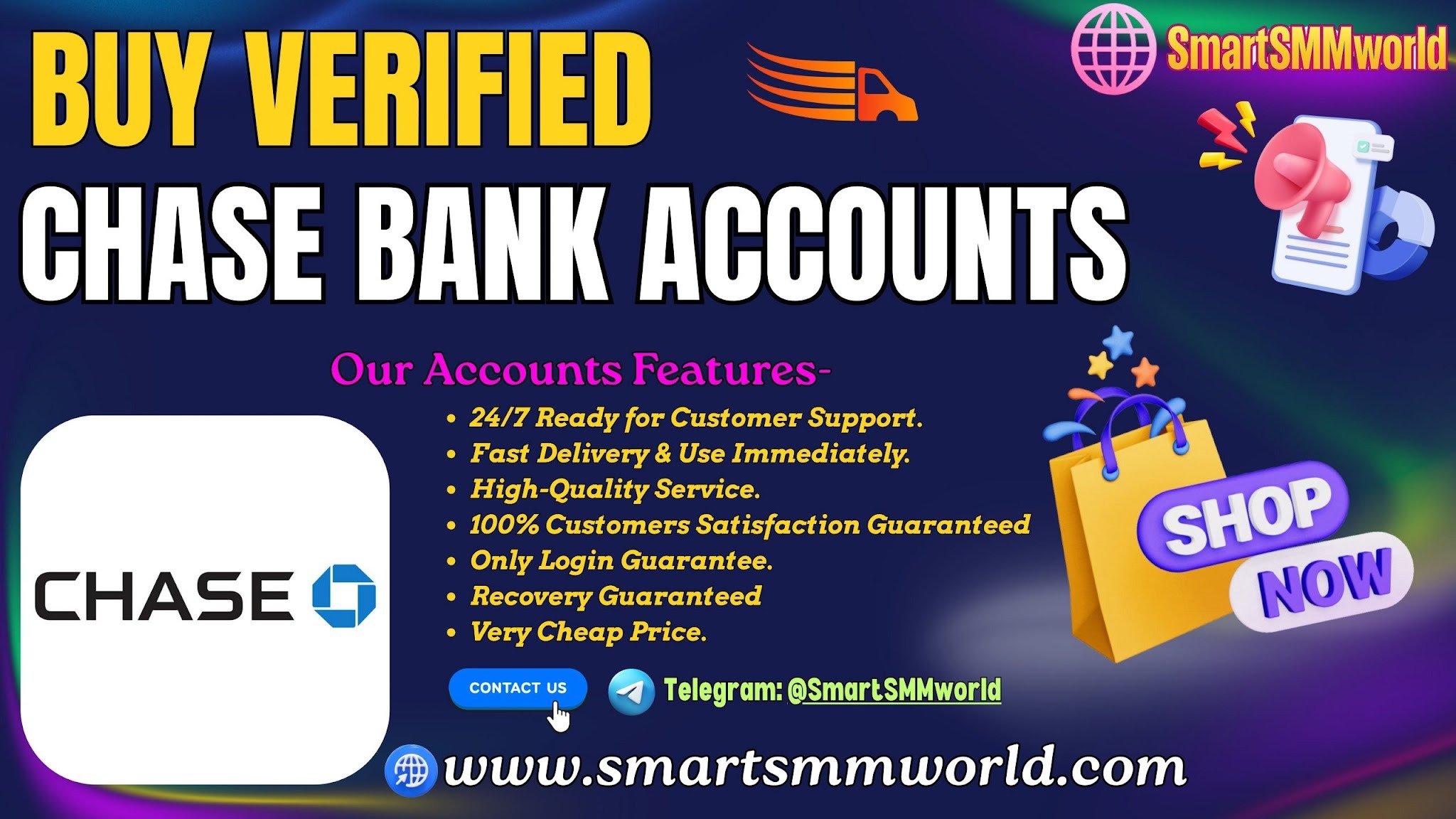 Buy Verified Chase Bank Accounts