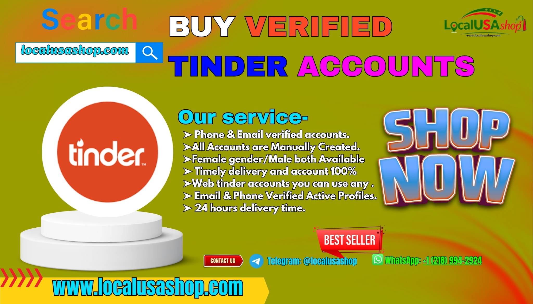 Buy Verified Tinder Accounts