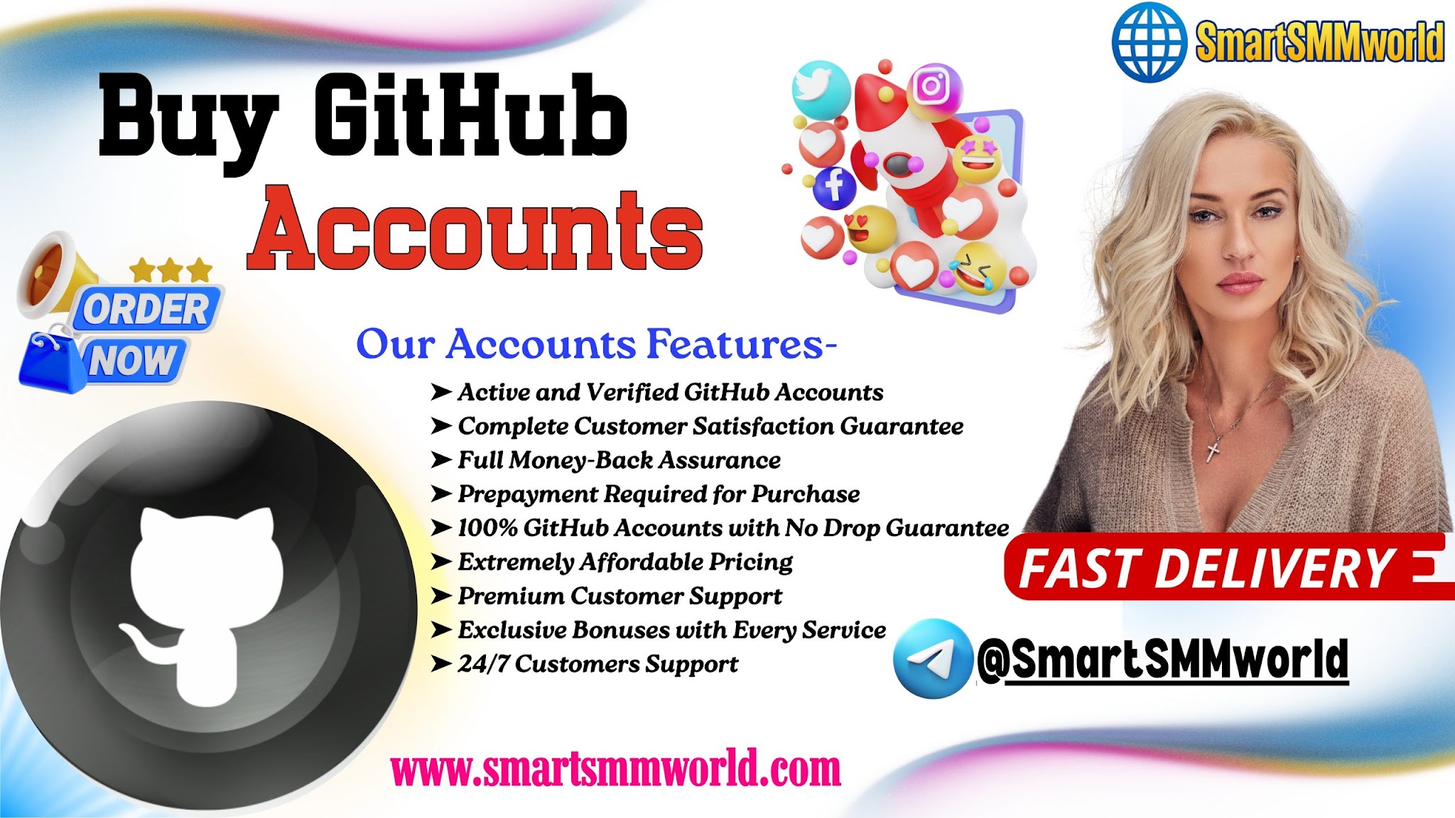 Buy GitHub Accounts