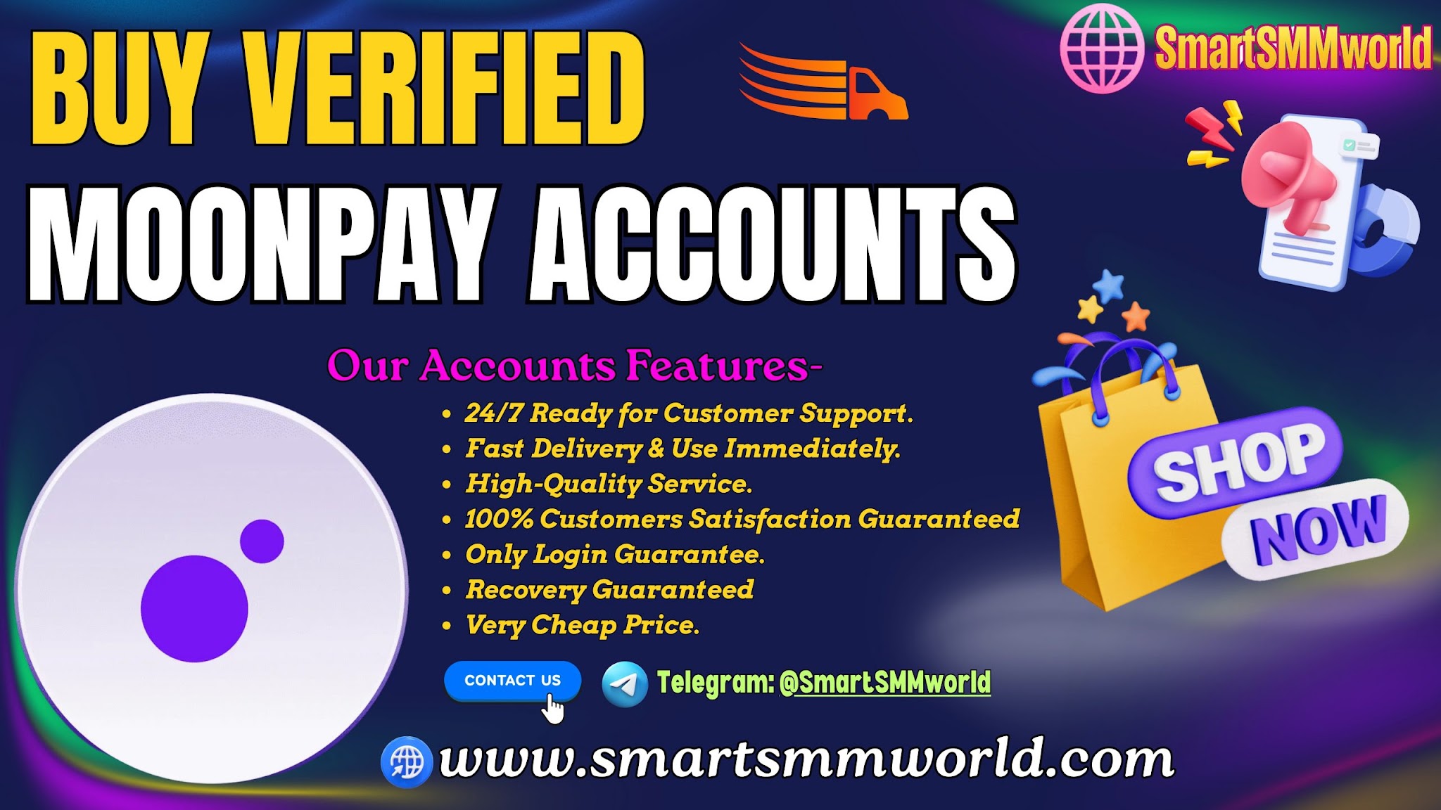 Buy Verified Moonpay Accounts