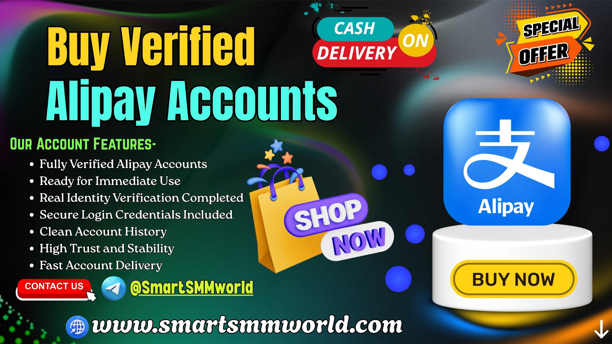 Buy Verified Alipay Accounts