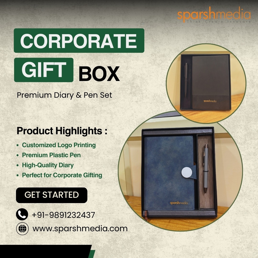 Diary & Pen Gift Box