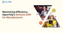 NetSuite ERP for Manufacturers