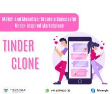 Launch your own Tinder Clone and start engaging users in a dynamic marketplace. Create connections that lead to profits with an easy-to-use platform. Build your brand while boosting your earnings effortlessly!For Free Demo: https://www.trioangle.com/tinder-clone/Skype: trioangle | Mail ID: sales@trioangle.com | Whatsapp: +91 6379630152