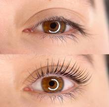 lash lift in Sarasota, lash lift results