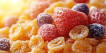 Freeze-dried fruits