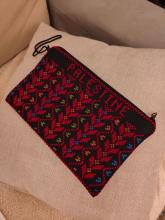 Handmade embroidered Classy colored PALESTINE purse.