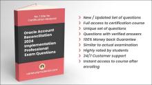 Oracle Account Reconciliation 2024 Implementation (1Z0-1087-24)