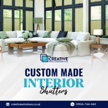 custom made interior shutters
