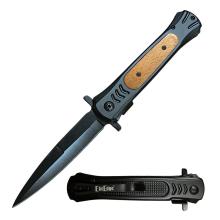 Stiletto Style Spring Assisted Open Pocket Knife