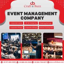 EventManagementCompany, CraftsNBuzz, EventPlannersIndia, WeddingPlannersIndia, CorporateEventsIndia, LuxuryEventManagement,