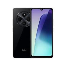 smartphone in lavender color with dual rear cameras and display.