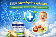 Baby lactoferrin formula milk powder supporting immunity and iron absorption in infants
