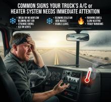 Warning Signs Your Truck’s A/C or Heater