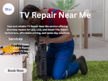 Priyam Service Centre with best TV repair service in Lucknow, showing different services they offer.