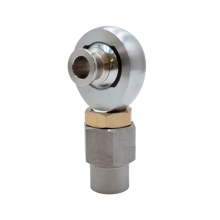 Extreme-Duty Chromoly Rod End Heim Joint with Misalignment Spacer for Steering Applications