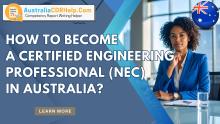 Become a Certified Engineering Professional (NEC) in Australia