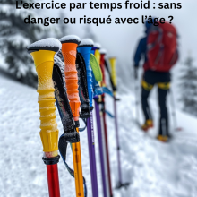 L’exercice par temps froid après 50 ans est-il dangereux ?
