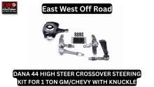 Dana 44 High Steer Crossover Steering Kit for 1 Ton GM/Chevy – Heavy Duty Off-Road Steering Upgrade