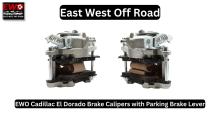 EWO Cadillac El Dorado Brake Calipers with Parking Brake Lever