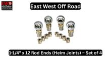 1-1/4" Chromoly Heim Joints