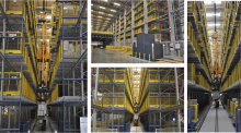 Vertical Carousel Modules, conveyor system solutions, ULD Storage Racking System