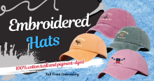 custom embroidered hats, custom logo hats