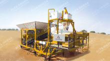 Alfa omega mobile concrete batching plant