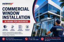 Commercial Window Installation in Miami