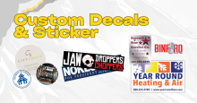 Custom Decals, Custom Stickers