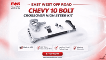 Dana 44 High Steer Kit with Knuckle | East West Off Road