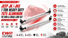 Front axle brake calipers engineered for custom truck builds