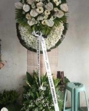 Funeral flowers with Stand