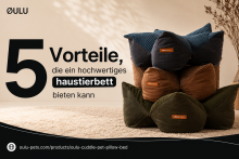 5 Vorteile, die ein hochwertiges haustierbett bieten kann
