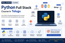 Python fullstack course in telugu 