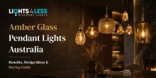 Amber Glass Pendant Lights Australia