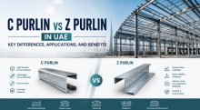C Purlin vs Z Purlin in UAE 