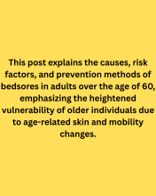 The article highlights how prolonged pressure, poor nutrition, and reduced mobility can quickly lead to painful pressure ulcers in seniors, particularly those confined to a bed or wheelchair.