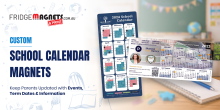Custom School Calendar Magnets Australia