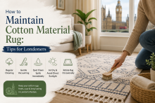 How to Maintain Cotton Material Rug