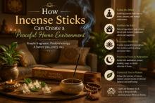 Incense sticks for a peaceful home