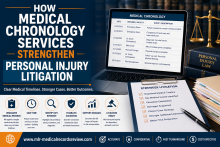 Medical chronology service