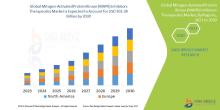 The expected CAGR of mitogen-activated protein kinase (MAPK) inhibitors therapeutics market is tend to be around 6.60% in the mentioned forecast period. The market is valued at USD 61.4 billion in 2022, and it would grow upto USD 102.38 billion by 2030.