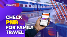 check pnr status for family travel