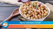 Healthy Spicy Chickpea Salad Recipe for Everyday Nutrition