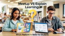 explain learning vs meetup